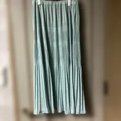 ミントグリーン フレアスカート　AMERICAN HOLIC