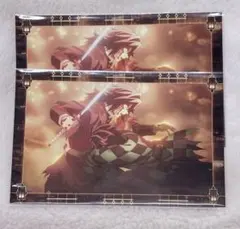 鬼滅の刃 ufotable カフェ ポストカード 半券 義勇 炭治郎 2枚セット