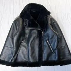 《美品》jouetie ジュエティ エコムートンライダース ブラック Mサイズ