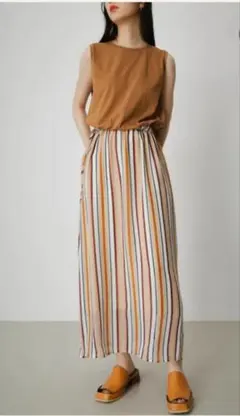 AZUL by moussy ボーダーワンピース　Мサイズ　タグ付き新品未使用