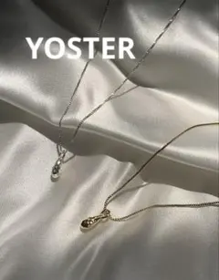 ポ*ツ様 yoster ヨースター ネックレス silver925 ポ*ツ様 yoster ヨースター ネックレス silver925 - メルカリ