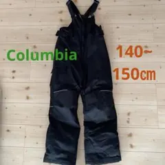 Columbia 子ども用 ブラック スキーウェアキッズM 140〜150㎝