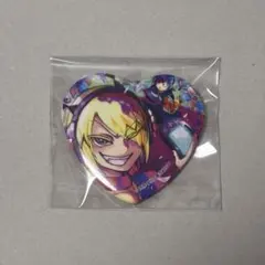 C99 魔入りました！入間くん ハート缶バッジ シャックスリード　鈴木入間