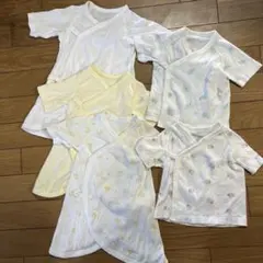 ベビー肌着 5点セット 短肌着 コンビ肌着 50 60