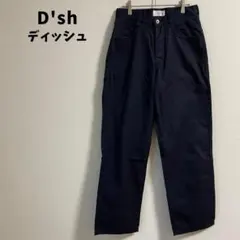 D'sh ディッシュ アーバンリサーチ メンズ チノパン ブラック 日本製