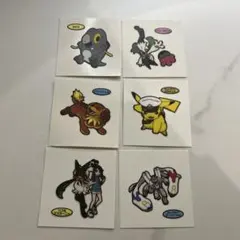 ポケモンパンシール 6枚セット