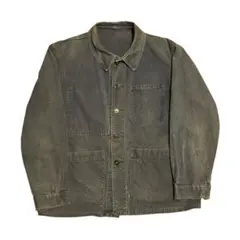 フレンチワークジャケット カバーオール