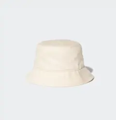 UNIQLO uvカット　バケットハット　バケハ　アイボリー