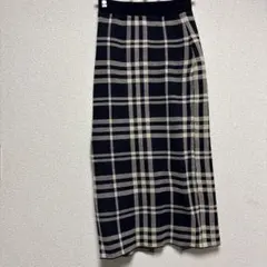 ウール ロングスカート