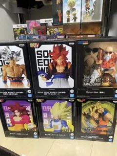ドラゴンボールフィギュア６体まとめ売り