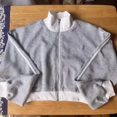 人気色ライトグレー・トラックジャケット⭐︎美品