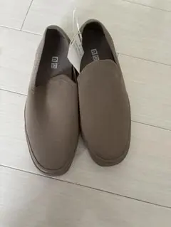 【新品】UNIQLO U ユニクロ カーキ ニットスニーカー スリッポン