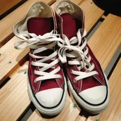 Converse All Star バーガンディ ハイカットスニーカー