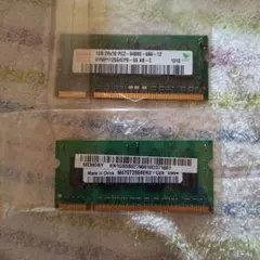 小型ノートPC用メモリセット