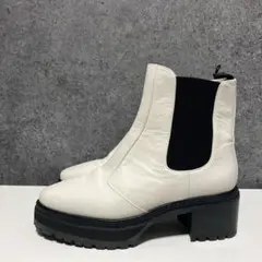 モード エ ジャコモ (MODE ET JACOMO) サイドゴアブーツ　白