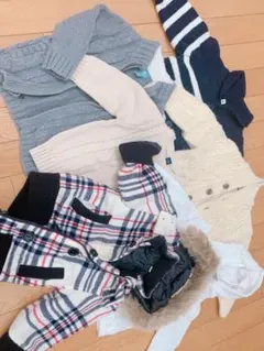 ニット　アウター　６点セット　80cm