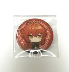 原神 ディルック KFCコラボ 缶バッジ - メルカリ