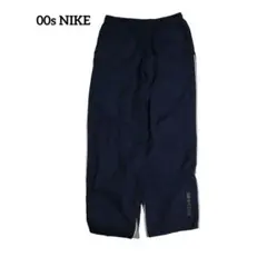 00s NIKE バギー ワイド ナイロンパンツ Y2K ストレート ワイドレグ