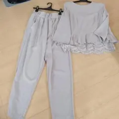 お値下げ　新品☆ピンクベージュ、パンツスーツ