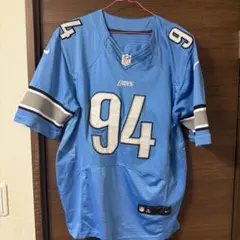 NFL LIONS ゲームシャツ 94 番 ライトブルー