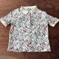 TOMMY HILFIGER レディース　半袖ポロシャツ　S カラフル