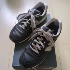 New Balance CM996 ブラック レザースニーカーのサムネイル