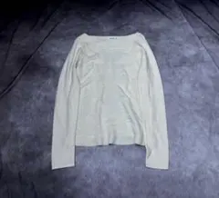HELMUT LANG サイドジップ ワッフルニット セーター S ベージュ - メルカリ