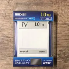 미사용 maxell M-VDRS1T.E.B 1TB