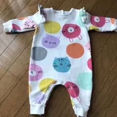ベビーロンパース　カバオール　　gap ポロ