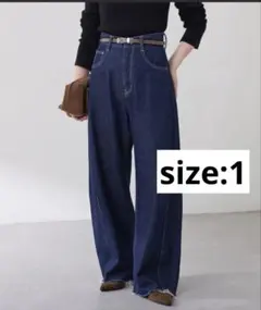 【美品☆】COLLAGE GALLARDAGALANTE/ブルージュデニム