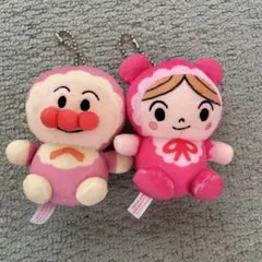 アンパンマン ぬいぐるみ キーホルダー付き
