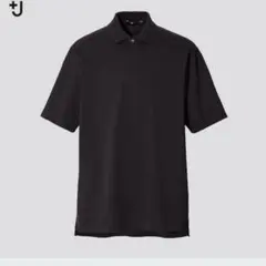 UNIQLO +Jリラックスフィットポロシャツ　ブラック　Mサイズ