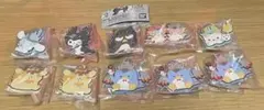 モンハン×サンリオ ラバーマスコット10点 ガチャガチャ