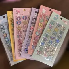 サンリオおはじきふうシール24ピース　6セット