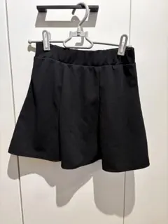 新品未使用タグ付き黒 フレアミニスカート