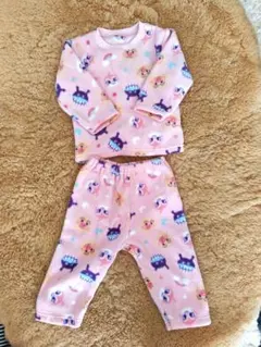 アンパンマン柄フリースパジャマ 80cm