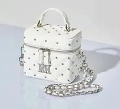 Darichダーリッチ キルティングビジュースクエアミニバッグ