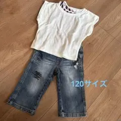ikka Tシャツと　JUNK STOREハーフパンツセット 120サイズ