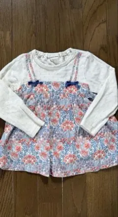★センスオブワンダー リバティ花柄カットソー 2着★100cm