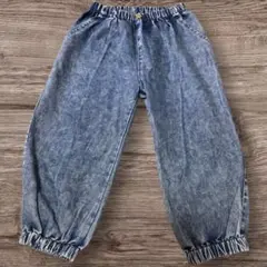 デニム風ゴムウエストパンツ 120cm