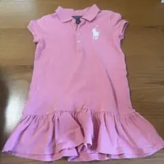 Polo Ralph Lauren ピンクワンピース 半袖
