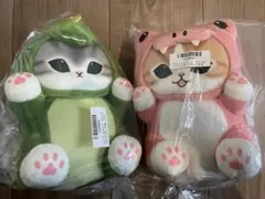 mofusand かいじゅうにゃん セット big ぬいぐるみ ジャンボ ネコ
