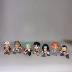 ワンピース　ミニフィギュア　7体セット　アラバスタ編