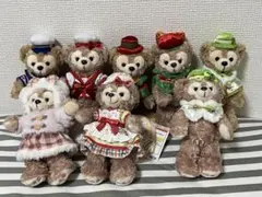 【超美品】新品未使用　ダッフィー・シェリーメイ　ぬいぐるみバッジ