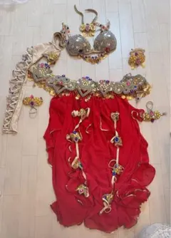 2026年最新】ベリーダンス衣装 赤の人気アイテム - メルカリ