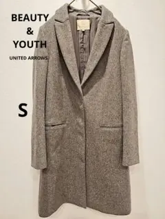 BEAUTY&YOUTHビューティーアンドユース　ダブルメルトンチェスターコート