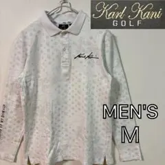 【Karl Kani GOLF】カールカナイ　長袖シャツ　ゴルフ　メンズＭ