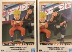 ナルト　うずまきナルト、うみのイルカ　フィギュア2種セット