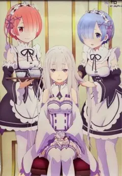 Re:ゼロから始める異世界生活 ミニ色紙 2枚セット Re:ゼロから始める異世界生活 ミニ色紙 2枚セット - メルカリ