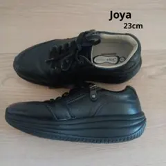 Joya ジョーヤ 　レザースニーカー　ジョヤ　ブラック23cm　JOYAのサムネイル